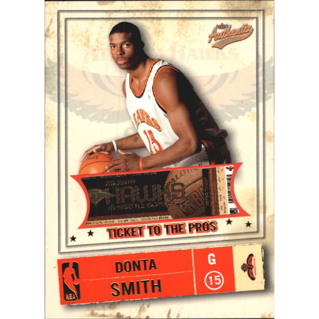2004-05 Fleer Authentix Parallel 100 #107 Donta Smith