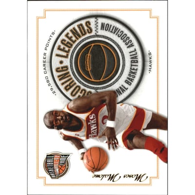 2009-10 Hall of Fame Scoring Legends #2 Moses Malone