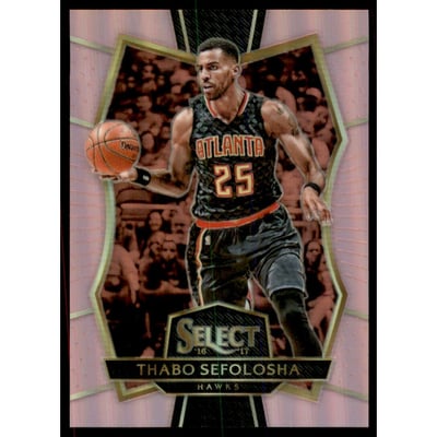 2016-17 Select Prizms National Convention Pink #121 Thabo Sefolosha