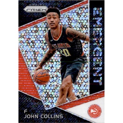 2017-18 Panini Prizm Emergent Prizms Fast Break #19 John Collins