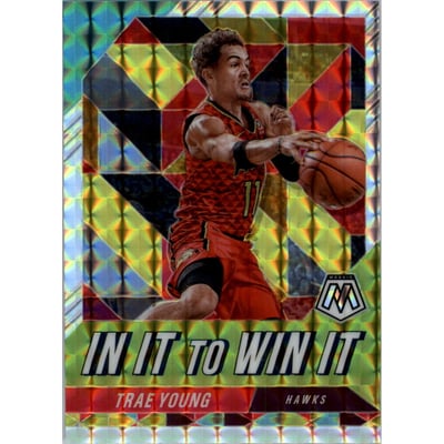2019-20 Panini Mosaic In It to Win It #12 Trae Young