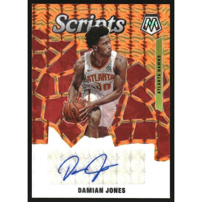 2019-20 Panini Mosaic Scripts Orange #46 Damian Jones