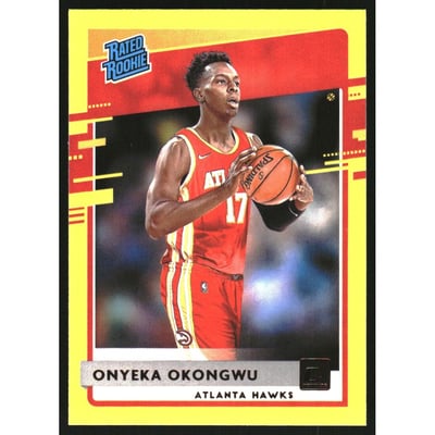 2020-21 Donruss Yellow Flood #228 Onyeka Okongwu RR