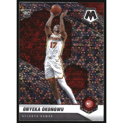 2020-21 Panini Mosaic Mosaic Fast Break Silver #225 Onyeka Okongwu