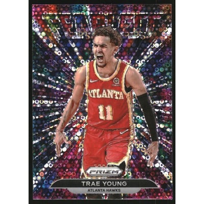 2021-22 Panini Prizm Fearless Fast Break #20 Trae Young