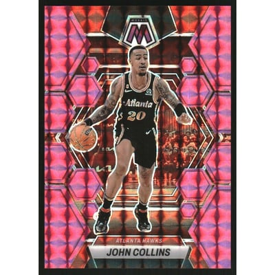 2022-23 Panini Mosaic Mosaic Pink #145 John Collins