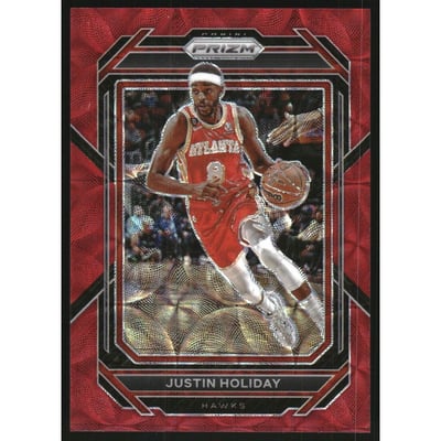 2022-23 Panini Prizm Prizms Choice Red #151 Justin Holiday