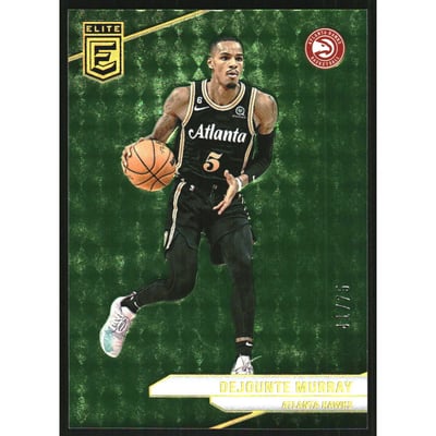 2023-24 Elite Neon Green #197 Dejounte Murray