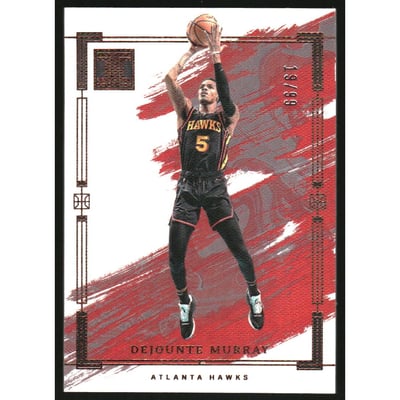 2023-24 Panini Impeccable #19 Dejounte Murray