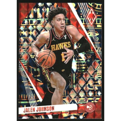 2023-24 Panini Phoenix Heiroglyphs #144 Jalen Johnson