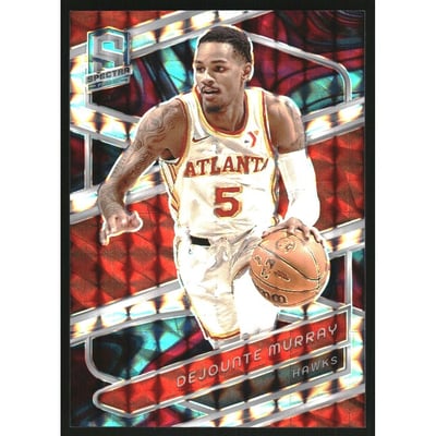 2023-24 Panini Spectra Interstellar #18 Dejounte Murray/99