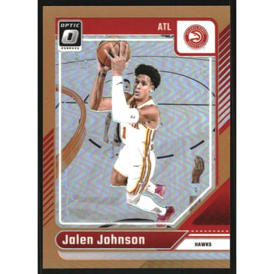 2024-25 Donruss Optic Orange #79 Jalen Johnson