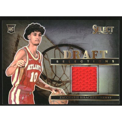 2024-25 Select Draft Selections Memorabilia #12 Zaccharie Risacher