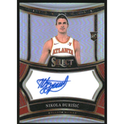 2024-25 Select Rookie Signatures #22 Nikola Durisic