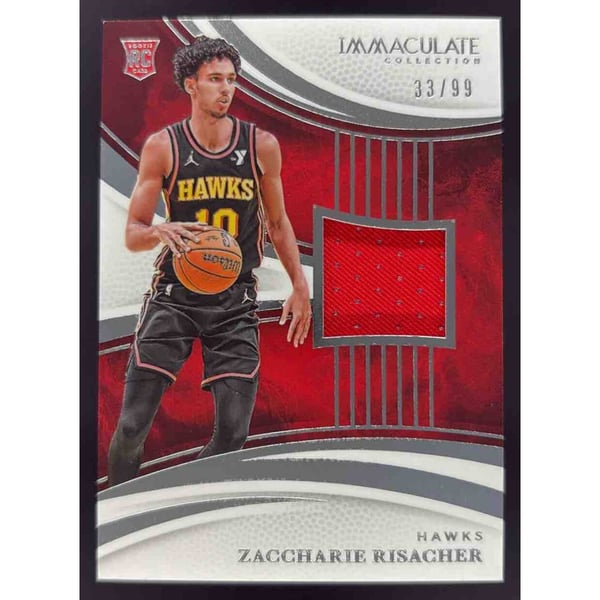 2024 Panini Immaculate Collection Rookie Patches #141 Zaccharie 