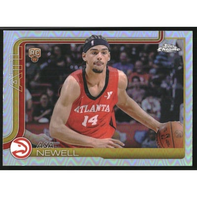 2025-26 Topps Chrome Refractors #273 Asa Newell