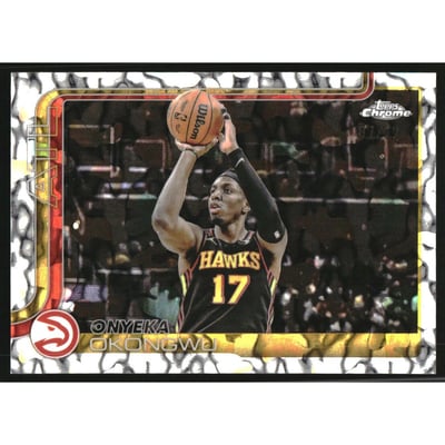 2025-26 Topps Chrome Silver Refractors #21 Onyeka Okongwu