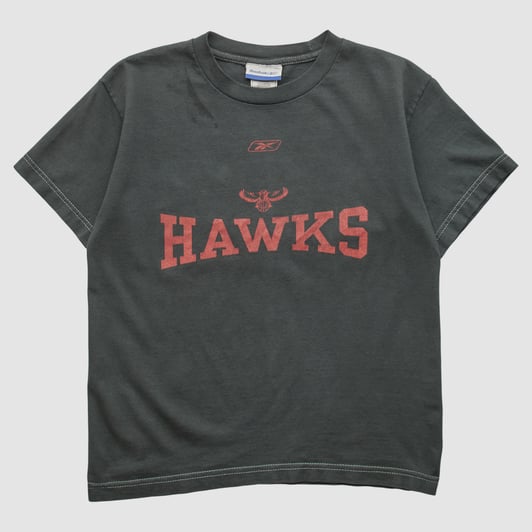 Atlanta Hawks Reebok 2000s T-shirt - Black - XS by Fanatics Real Vintage