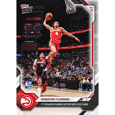 Kingston Flemings - 2026-27 NBA Topps NOW® - Card 42