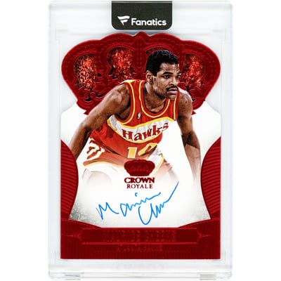 Maurice Cheeks Atlanta Hawks Autographed 2013-14 Panini Preferred Crown Royale #236 #5/99 Card