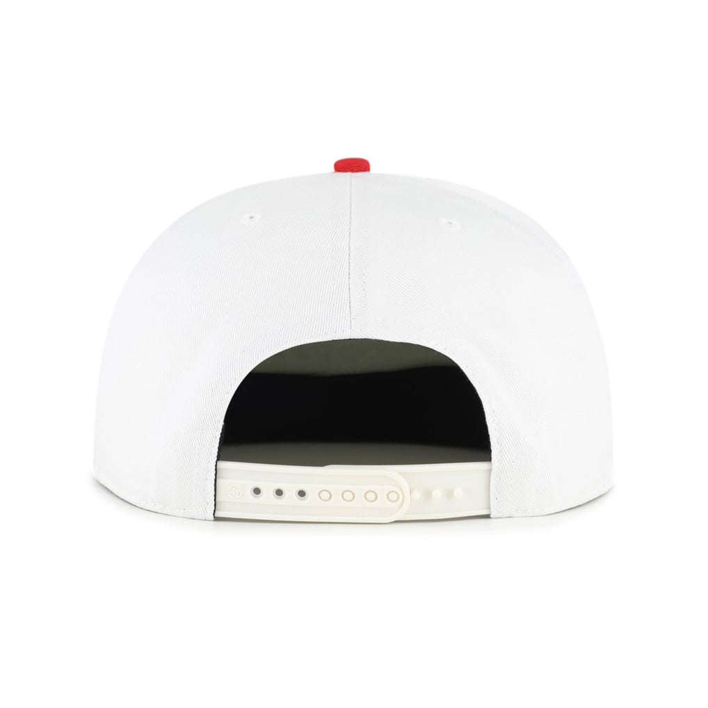 Atlanta Hawks '47 Script Stack Captain Snapback Hat - Cream