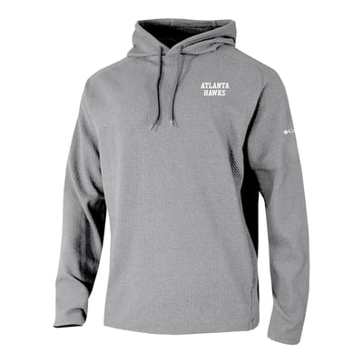 Atlanta Hawks Columbia Swingcraft Fleece Hoodie - Gray