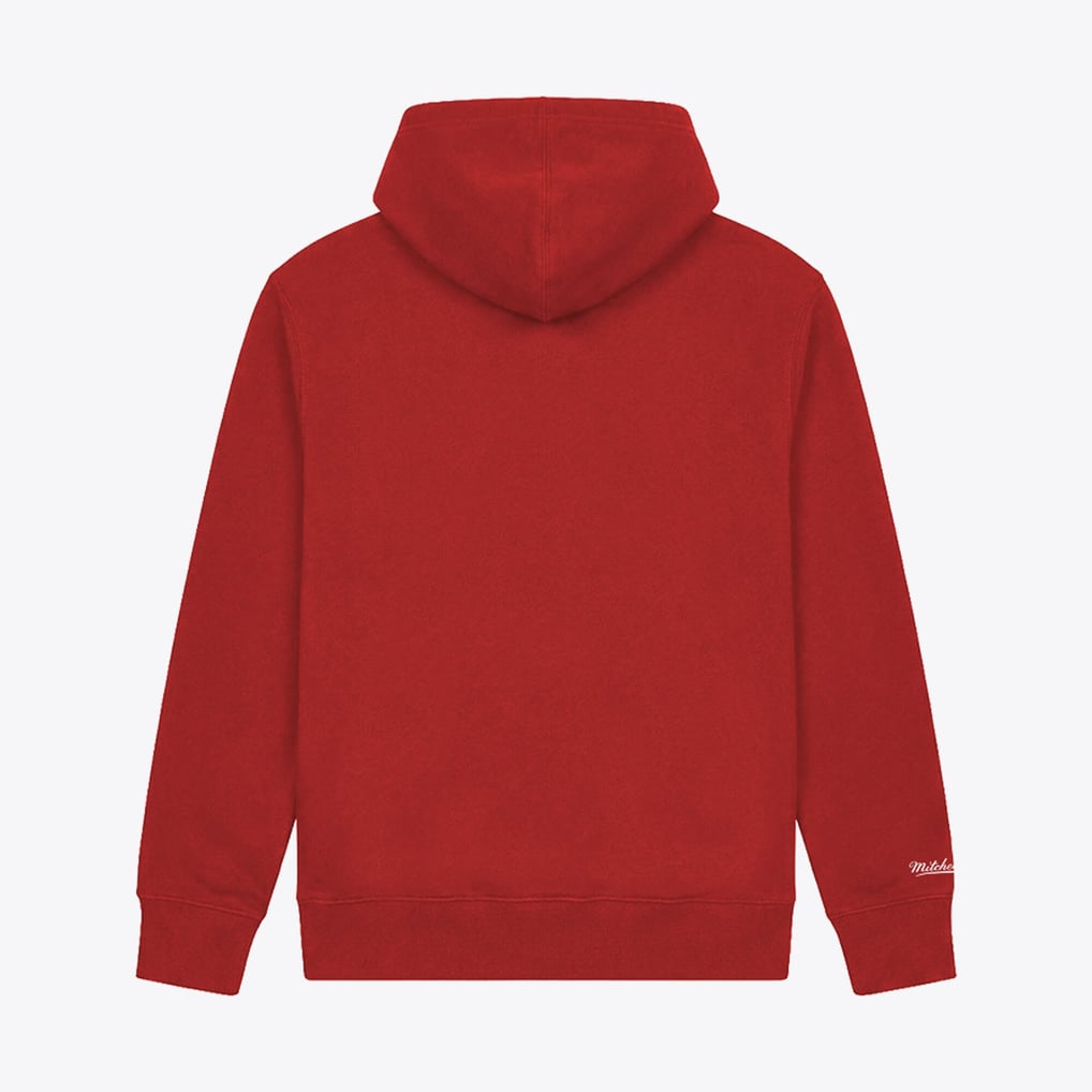 Mitchell & Ness Atlanta Hawks Red Core Fleece Hoodie