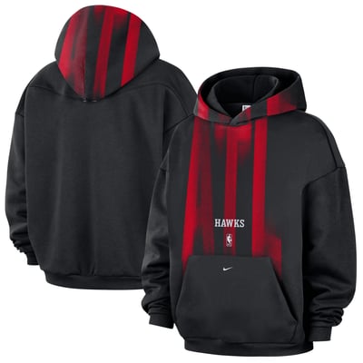 Atlanta Hawks Nike 2026/27 Standard Issue Game Theater Team Fleece Hoodie - Black