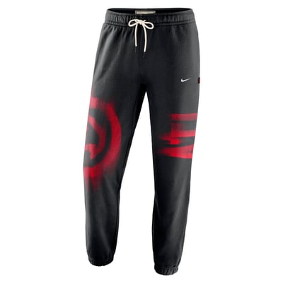 Atlanta Hawks Nike 2026/27 Standard Issue Team Fleece Pants - Black