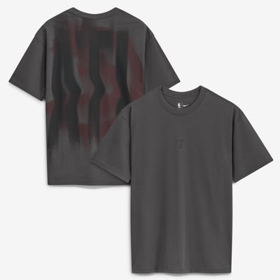 Atlanta Hawks Nike 2026/27 Standard Issue Pre-Game Max 90 T-Shirt - Charcoal