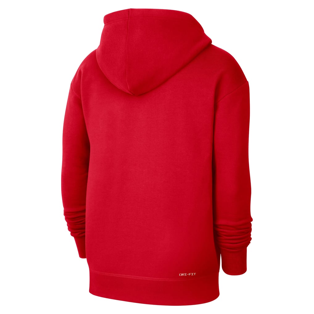 Atlanta Hawks Nike Courtside Standard Issue Premium Performance Pullover Hoodie - Red