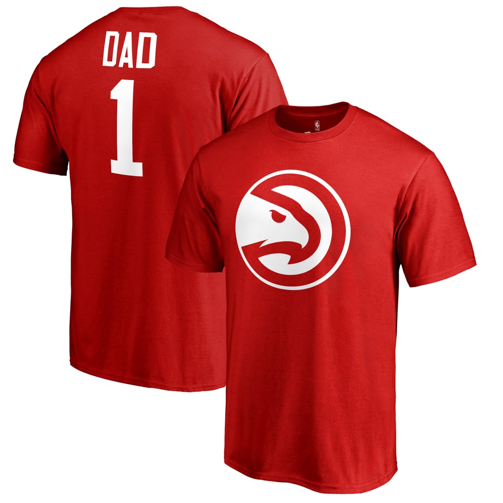 Atlanta Hawks #1 Dad T-Shirt - Red