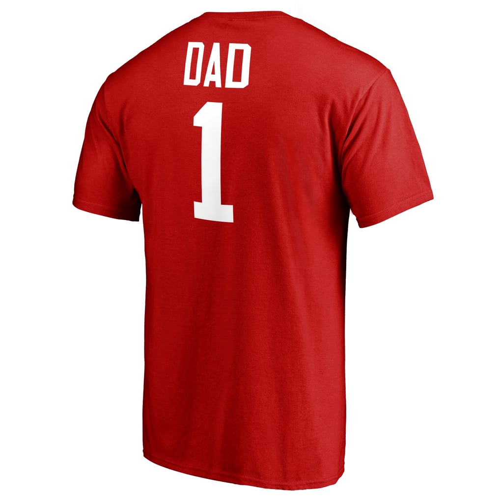 Atlanta Hawks #1 Dad T-Shirt - Red