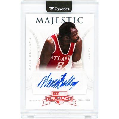 Walt Bellamy Atlanta Hawks Autographed 2012-13 Panini Crusade Majestic #88 Card