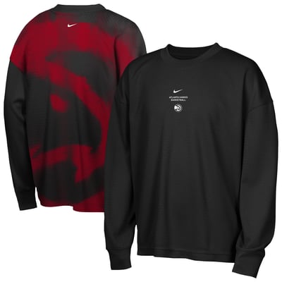 Atlanta Hawks Nike Youth 2026/27 Standard Issue Pre-Game Performance Long Sleeve T-Shirt - Black