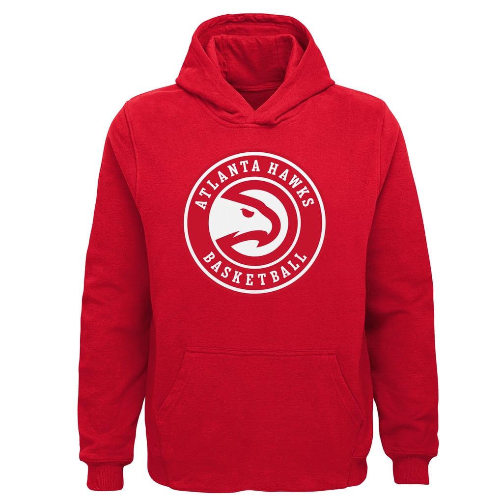 Atlanta Hawks Outerstuff Youth Primary Logo Pullover Hoodie - Red
