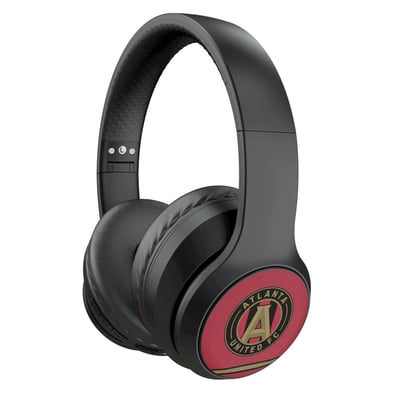 Atlanta United FC Keyscaper Stripe Wireless Bluetooth Headphones With Case