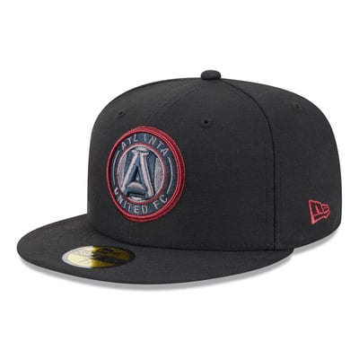 Atlanta United FC New Era Color Pop 59FIFTY Fitted Hat - Black