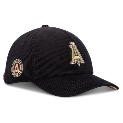 Atlanta United FC Live Breathe Futbol Unisex Legacy Adjustable Dad Hat - Black