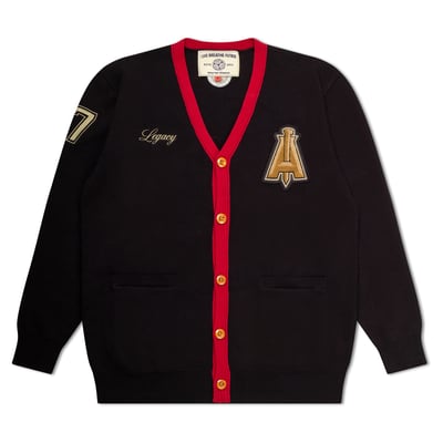 Atlanta United FC Live Breathe Futbol Unisex Legacy Cardigan - Black