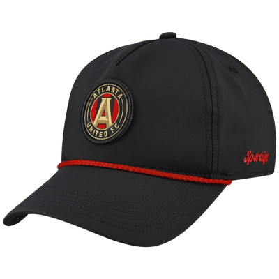 Atlanta United FC Sportiqe Unisex Yacht Performance Adjustable Hat - Black