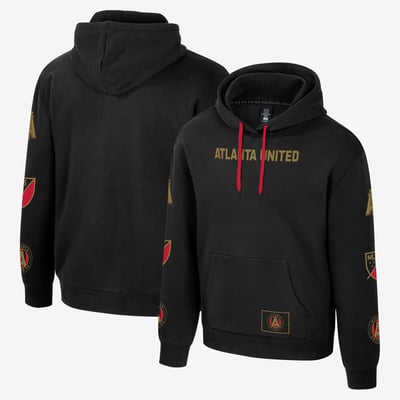  Atlanta United FC Stadium Essentials Legends City Star Pullover Hoodie - Black