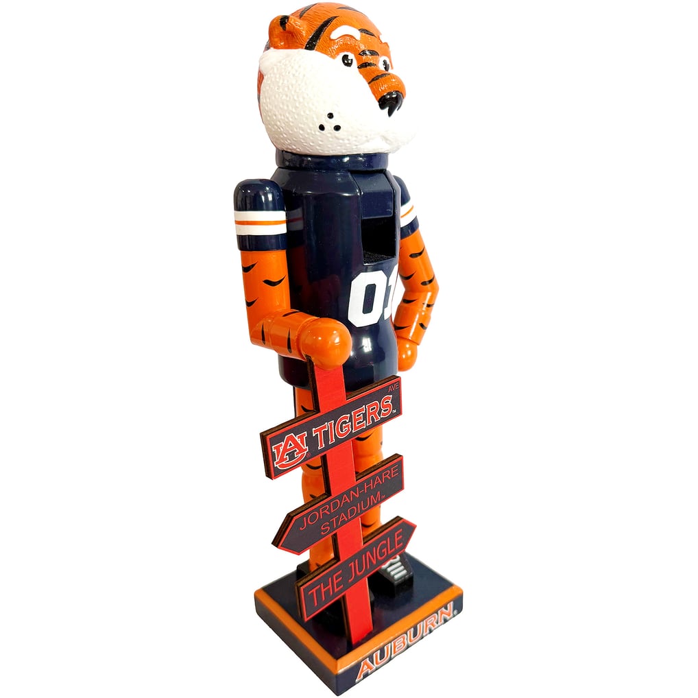 Auburn Tigers 12" Mascot Nutcracker