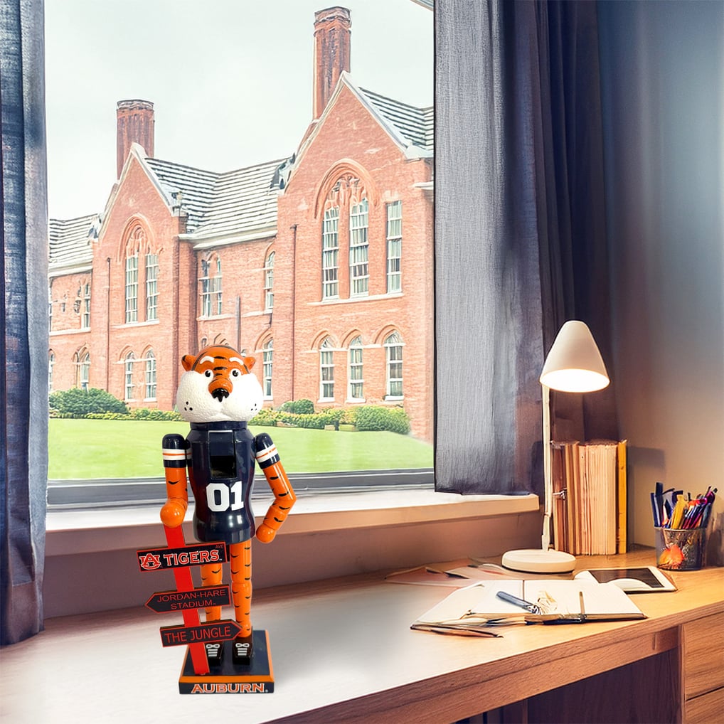 Auburn Tigers 12" Mascot Nutcracker