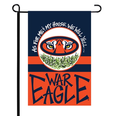 Auburn Tigers 12" x 18" Mascot Double-Sided Garden Flag
