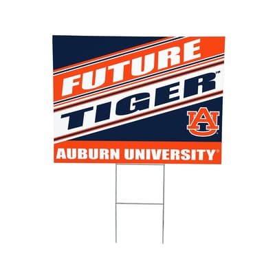 Auburn Tigers 18" x 24" Future Student Outdoor Yard Sign