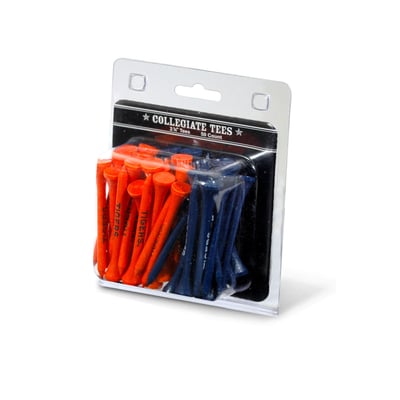 Auburn Tigers 50-Pack Golf Tee Set