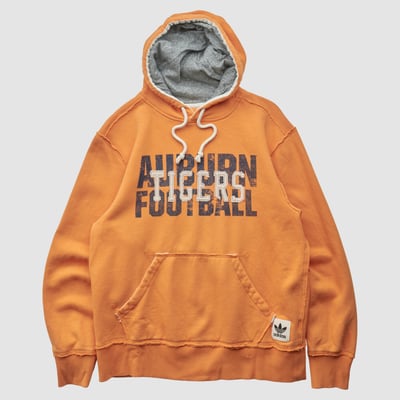 Auburn Tigers Adidas 2010s Hooded Pullover Sweatshirt - Orange - M by Fanatics Real Vintage
