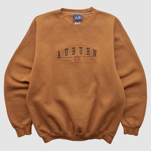 Auburn Tigers AS Sportswear 2000s Pullover Sweatshirt - Clay - S by Fanatics Real Vintage