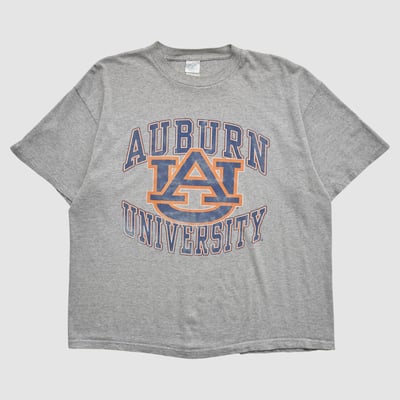 Auburn Tigers Delta 2000s T-shirt - Gray - 2XL by Fanatics Real Vintage